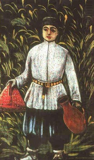 Niko Pirosmanashvili Boy Delivering Lunch china oil painting image